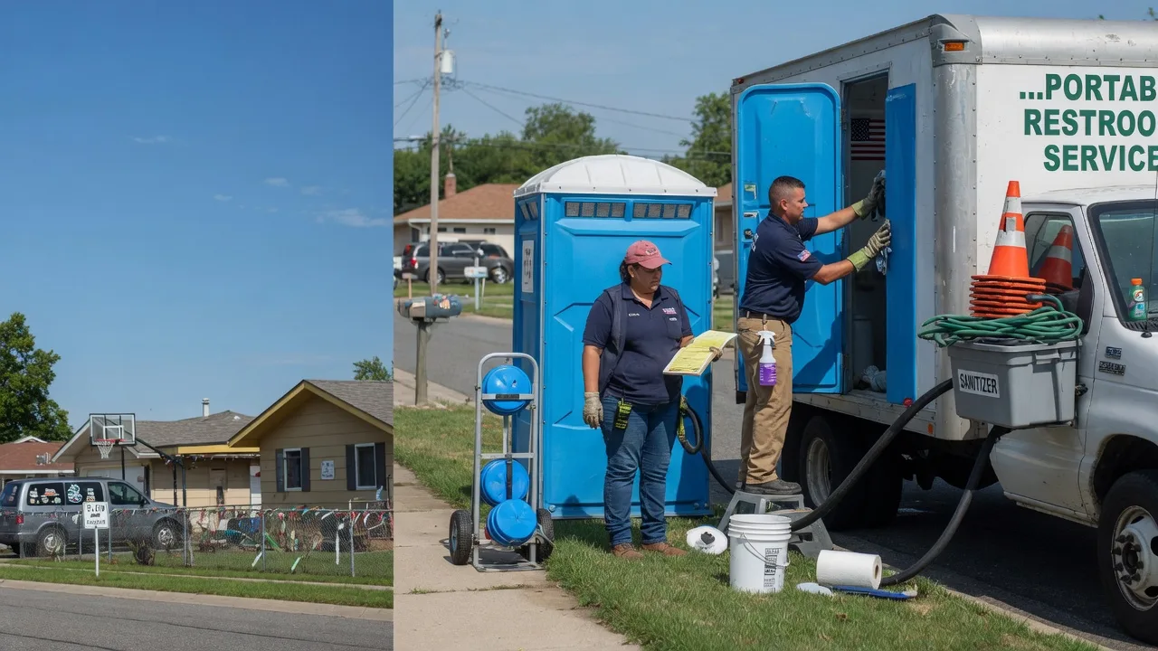 Portable Toilet Rental in Paola, KS near me
